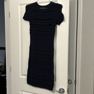 Banana Republic ladies Navy knit dress size Small